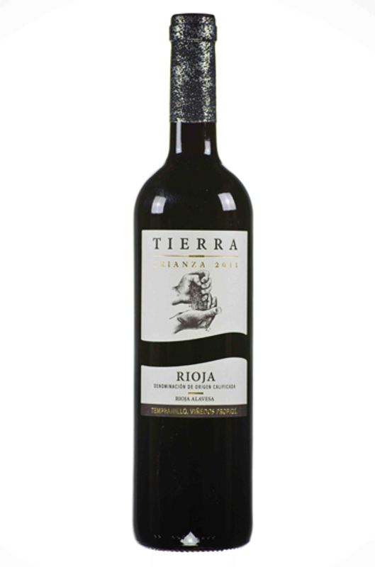 Bottle of Tierra Crianza DOCa from Labastida