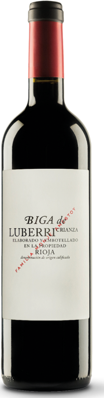 Bottle of Biga de Luberri from Familia Monje Amestoy