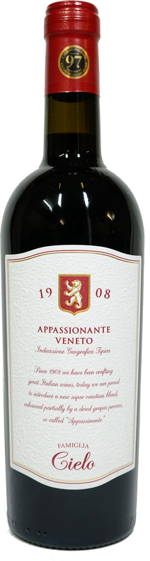Bottle of Appassionante Rosso Veneto IGT from Famiglia Cielo