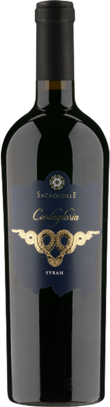 Flasche Sacrocolle Cartagloria Syrah Sicilia IGT von Montedidio