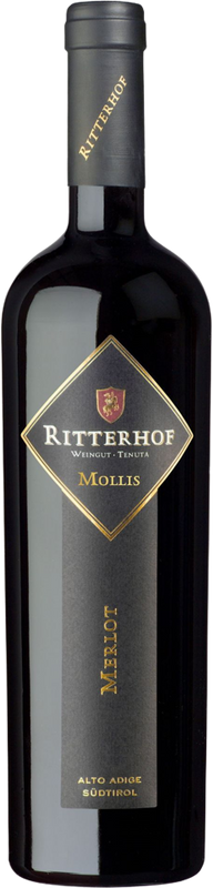 Flasche Südtiroler Cabernet Merlot ramus Dop von Ritterhof