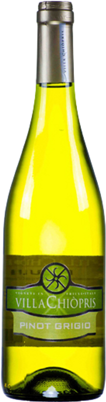 Bottle of Pinot Grigio Grave del Friuli DOC from Villa Chiopris San Giovanni al Natisone