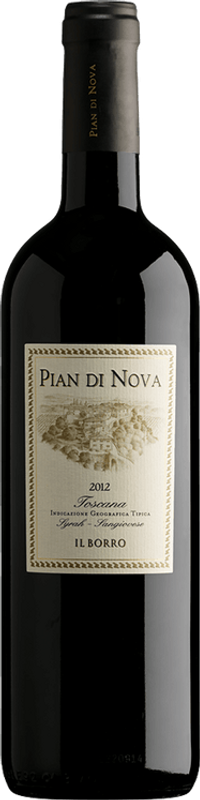 Flasche Pian di Nova Rosso Toscana IGT von Il Borro