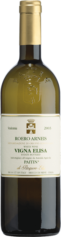 Flasche Roero Arneis Elisa DOP/b von Pasquero Elia