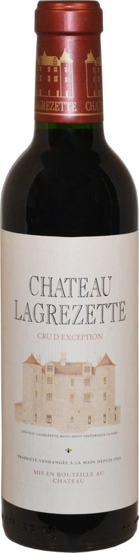 Bottiglia di Cru d'exception Cahors AOC di Domaine Lagrezette