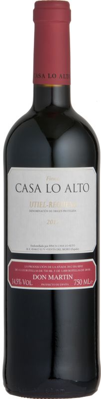 Bottle of Don Martin Utiel-Requena DO from Casa lo Alto