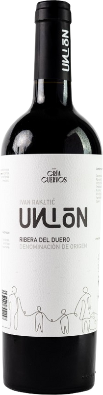 Bottle of Unión Ed. Limitada IVAN RAKITIC from Vinos Cría Cuervos