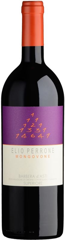 Bottiglia di Barbera d'Asti Mongovone DOC di Elio Perrone