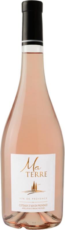 Bouteille de Ma Terre Rosé AOP Coteaux d'Aix-en-Provence de Les Vignerons du Roy René