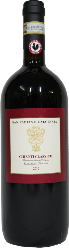 Bottle of Chianti Classico DOCG from San Fabiano Calcinaia