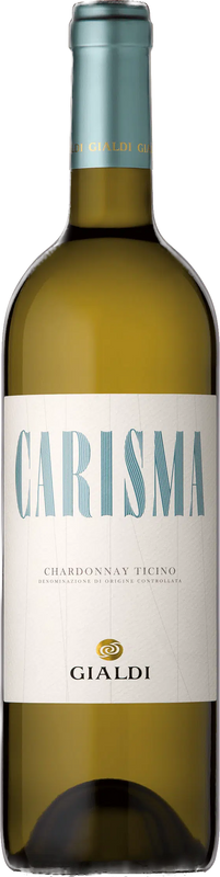 Bottle of Chardonnay Ticino DOC Carisma from Gialdi Vini - Linie Gialdi