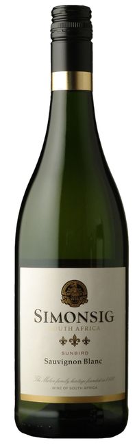 Image of Simonsig Estate Sunbird Sauvignon Blanc - 75cl - Coastal Region, Südafrika bei Flaschenpost.ch