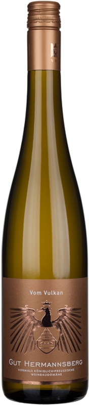 Bottiglia di Vom Vulkan Schlossbockelheimer Riesling trocken di Gut Hermannsberg