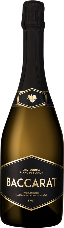 Bottiglia di Baccarat Brut Blanc de Blancs Chardonnay di La Cave de Genève