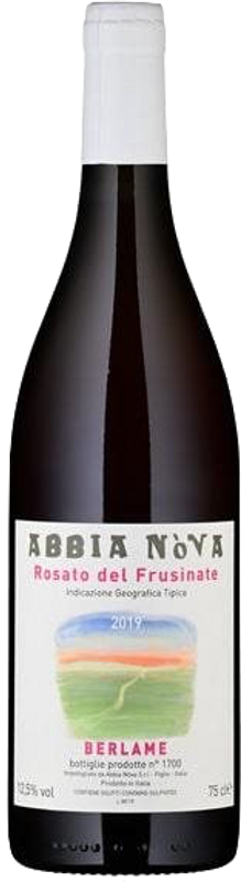 Bottle of Berlame Rosato del Frusinate IGT from Abbia Nòva