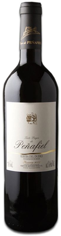 Bottiglia di Pagos de Penafiel Reserva Ribera del Duero DO di Bodegas Hijos de Antonio Polo