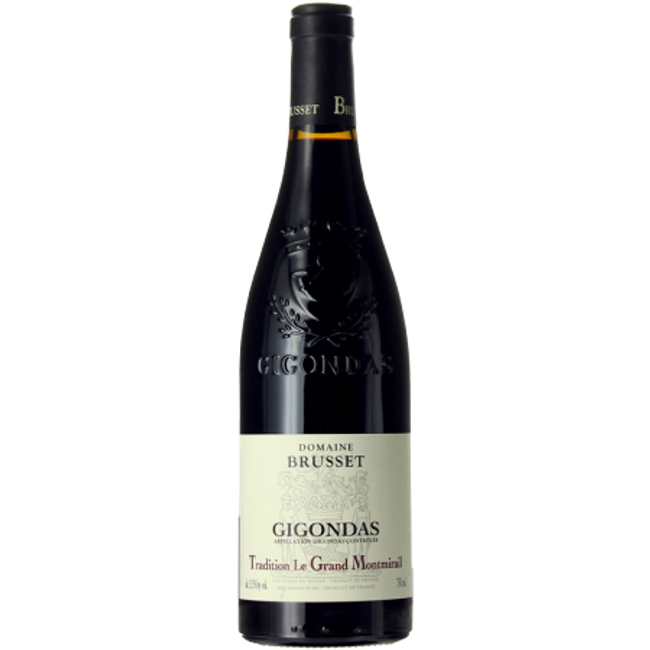 Image of Domaine Brusset Gigondas AOC Tradition Le Grand Montmirail - 75cl - Côtes du Rhône, Frankreich bei Flaschenpost.ch