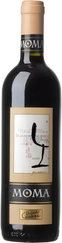 Bottle of Moma Rosso Rubicone IGT from Umberto Cesari
