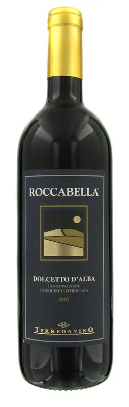 Bottiglia di Dolcetto d'Alba DOC Roccabella di Terre da Vino