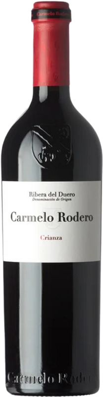 Bottle of Carmelo Rodero Crianza Ribera del Duero DO from Bodegas Carmelo Rodero