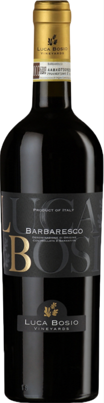 Bottiglia di Barbaresco DOCG di Bosio Family Estates