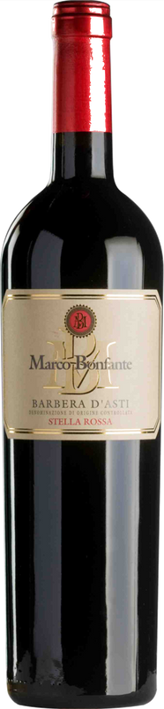 Flasche Barbera d'Asti Superiore Stella Rossa DOCG von Marco Bonfante