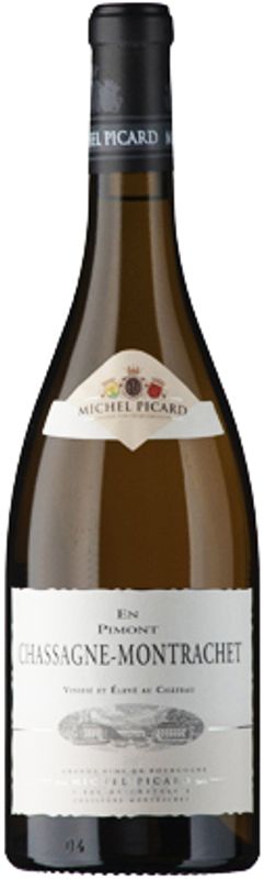 Bottiglia di Chassagne-Montrachet ac En Pimont Chateau de Chassagne-Montrachet di Michel Picard