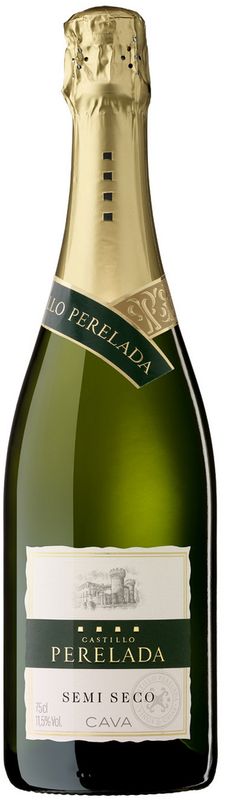 Bottle of Cava Perelada Semi-Seco from Castillo Perelada