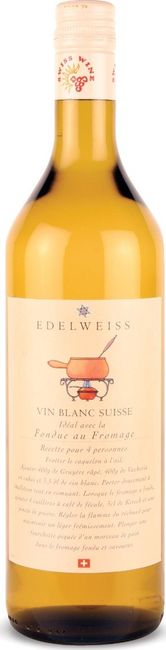 Image of Cave de Jolimont Edelweiss VdP Suisse Etiquette Fondue - 75cl, Schweiz bei Flaschenpost.ch