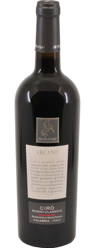 Bottle of Arcano DOP Cirò Classico from Senatore Vini