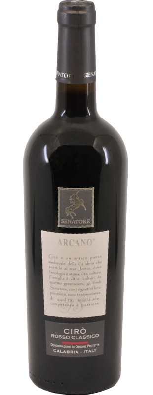 Bouteille de Arcano DOP Cirò Classico de Senatore Vini