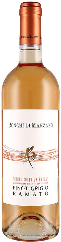 Bottle of Pinot Grigio Colli Orientali Del Friuli DOC from Ronchi di Manzano