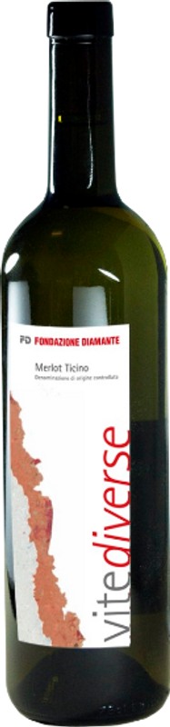 Bottle of Vite Diverse Rosso Ticino DOC from Fondazione Diamante