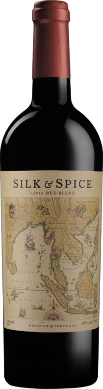 Flasche Silk & Spice Red Blend von Sogrape