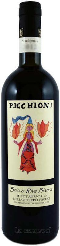 Flasche Riva Bianca, Buttafuoco O.P. DOC von Andrea Picchioni