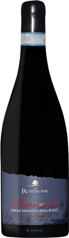 Bottle of Amarone della Valpolicella DOC Classico from Il Roverone