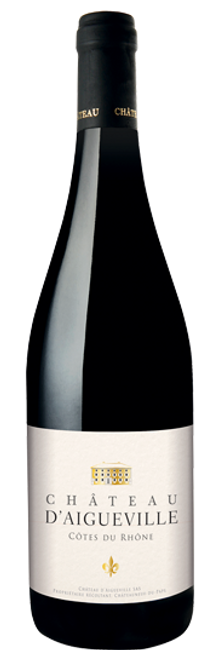 Image of Château d'Aigueville Cotes du Rhone Rouge AOC - 50cl - Côtes du Rhône, Frankreich bei Flaschenpost.ch