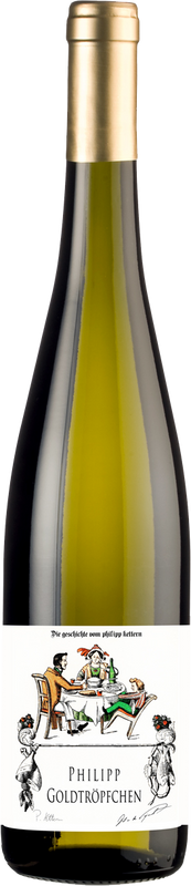 Flasche Zappelphilipp Goldtropfchen Mosel von Weingut Lothar Kettern