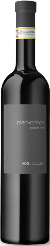 Flasche Blackedition Sforzato di Valtellina DOCG von Plozza SA Brusio