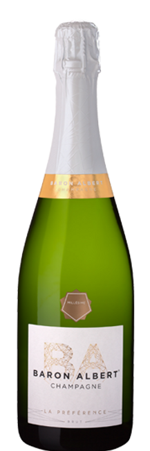Image of Baron Albert La Preference millesime Brut - 75cl - Champagne, Frankreich bei Flaschenpost.ch