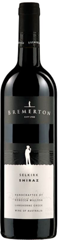 Bottle of Shiraz Selkirk Langhorne Creek from Bremerton