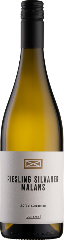 Bottiglia di Malanser Riesling-Silvaner AOC di Weinbau von Salis