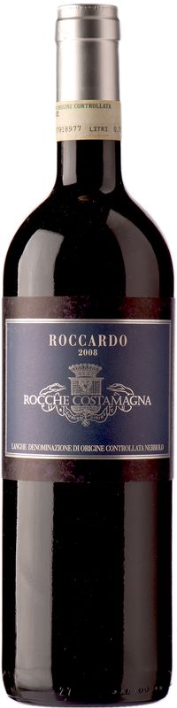 Bottle of Nebbiolo delle Langhe from Rocche Costamagna