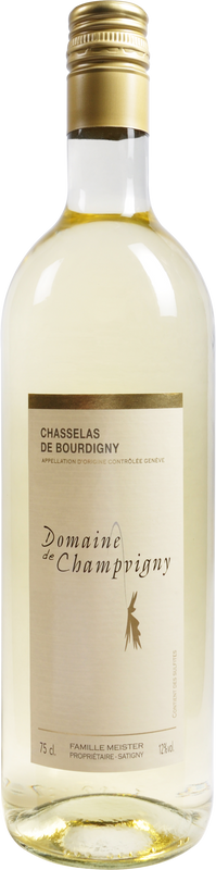Bottle of Domaine de Champvigny Bourdigny Chasselas from Hammel SA