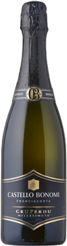 Bottle of Franciacorta Cruperdu Brut DOCG from Castello Bonomi