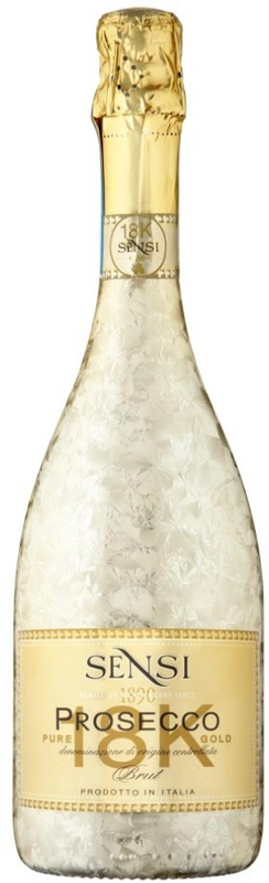 18K Pure Gold Prosecco Brut DOC 2022 Sensi | Flaschenpost