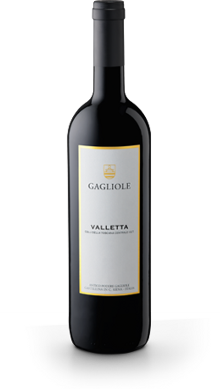 Flasche Gagliole Valletta Toscana IGT von Gagliole