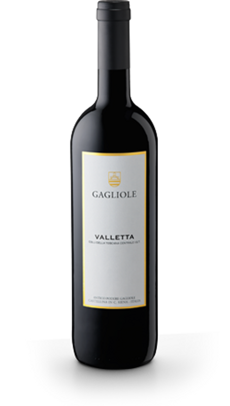 Bouteille de Gagliole Valletta Toscana IGT de Gagliole