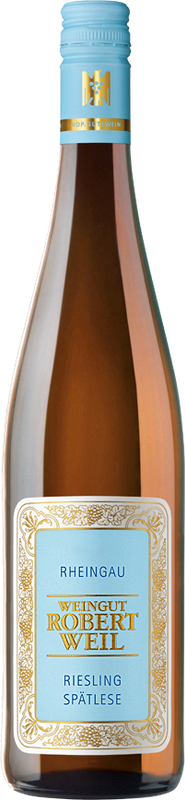 Bottiglia di Riesling Spätlese Rheingau di Robert Weil