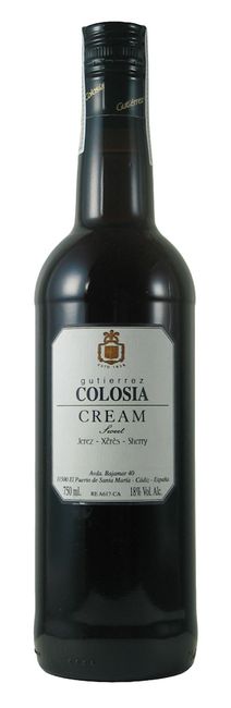 Image of Gutiérrez-Colosia Sherry Cream - 75cl - Andalusien, Spanien bei Flaschenpost.ch